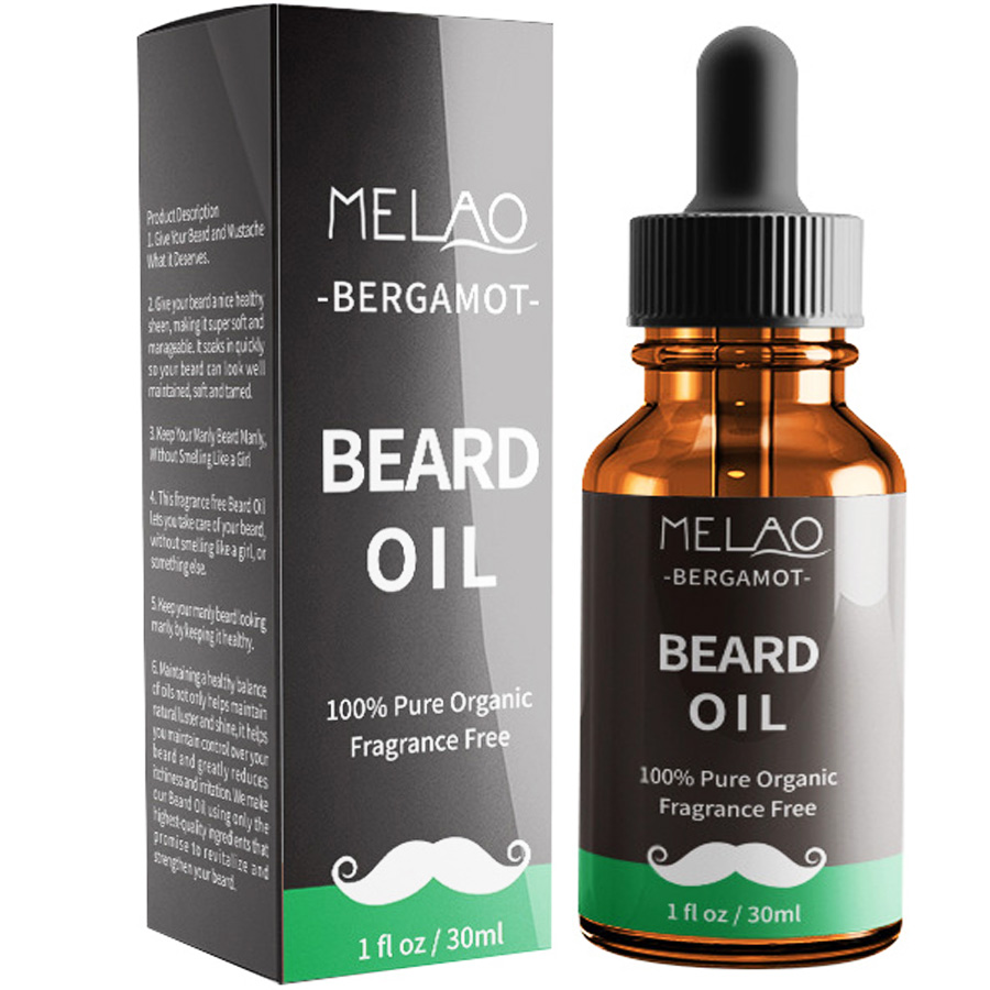 Men'S Grooming Essentials - 30ml Beard Growth Oil Serum For