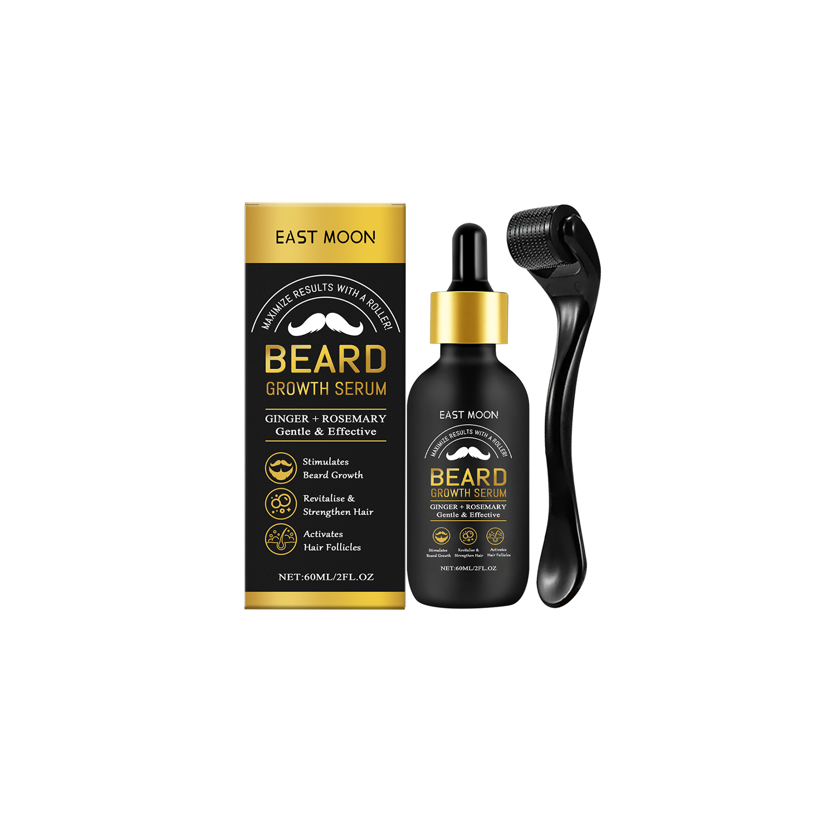 EAST MOON Beard Care Oil, Gent - Men'S Grooming Tonic 评论和价格