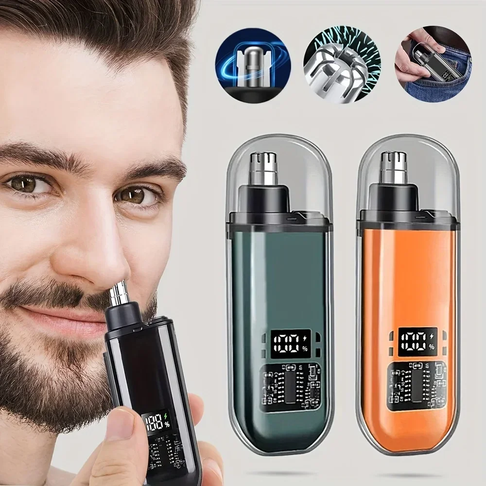 Nose Ear Hair Trimmer USB Rech - Nose Hair Trimmer 评论和价格