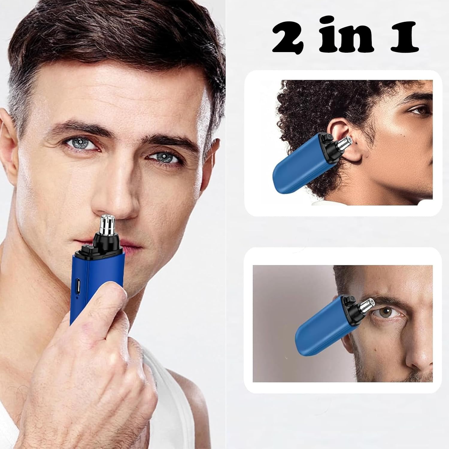 Nose Ear Hair Trimmer USB Rech - Nose Hair Trimmer 评论和价格