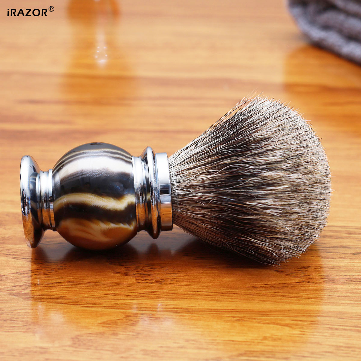 iRAZOR Silvertip Shaving Brush - Men'S Grooming Essentials 评论和价格