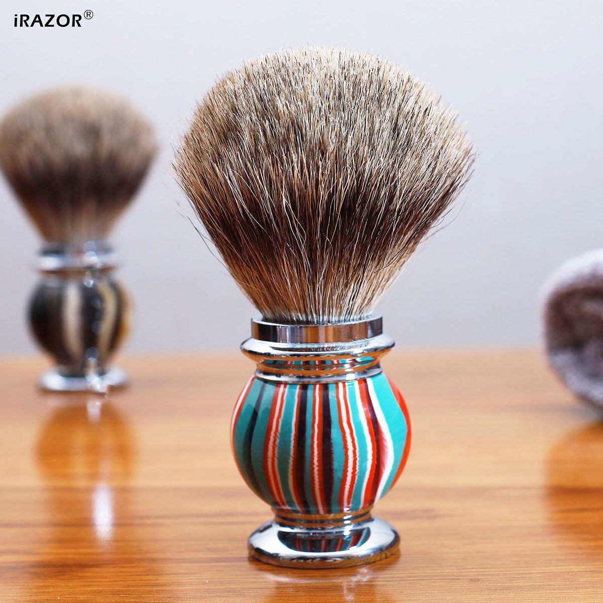 iRAZOR Silvertip Shaving Brush - Men'S Grooming Essentials 评论和价格