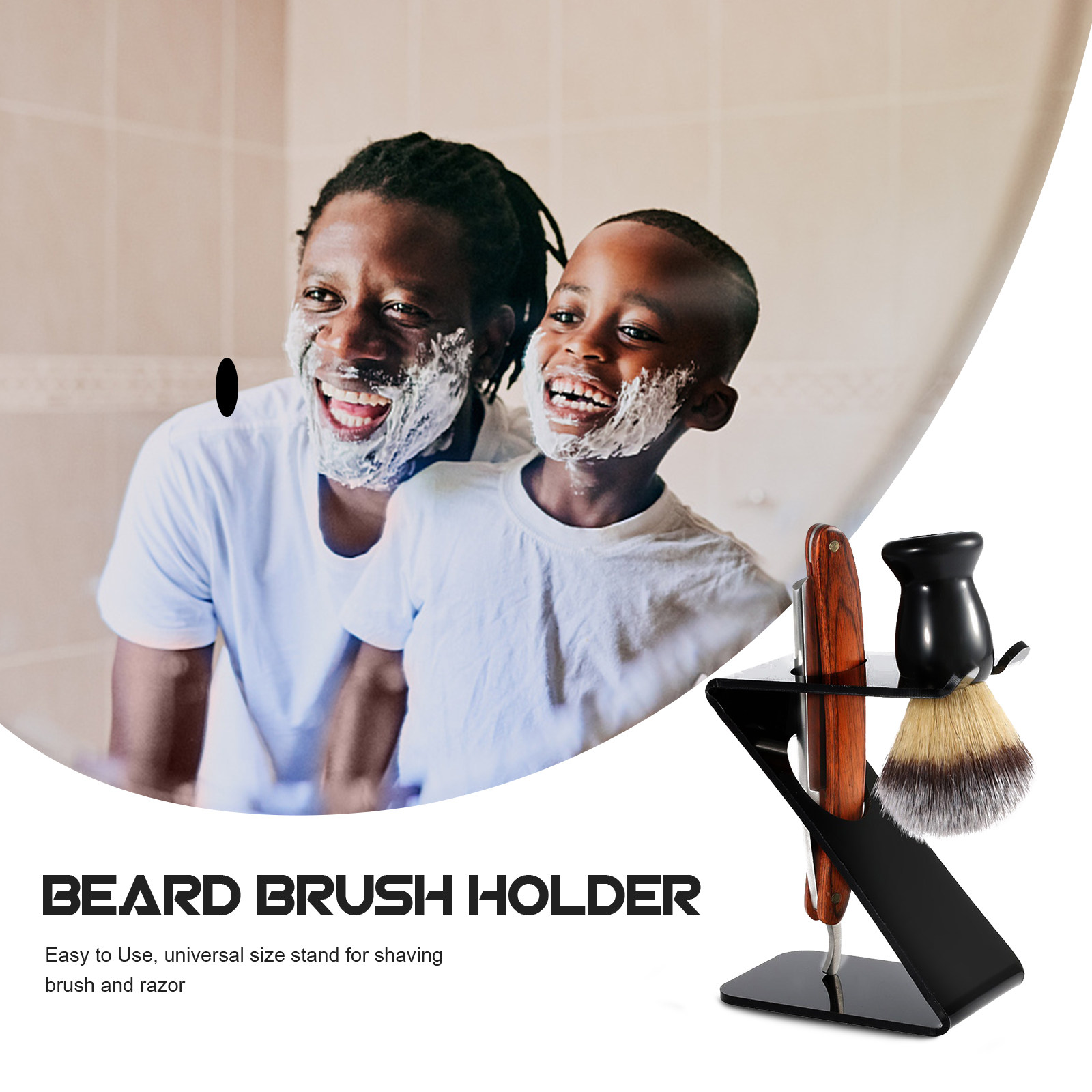 Universal Z Shape Brush Stand  - Z Men'S Grooming 评论和价格