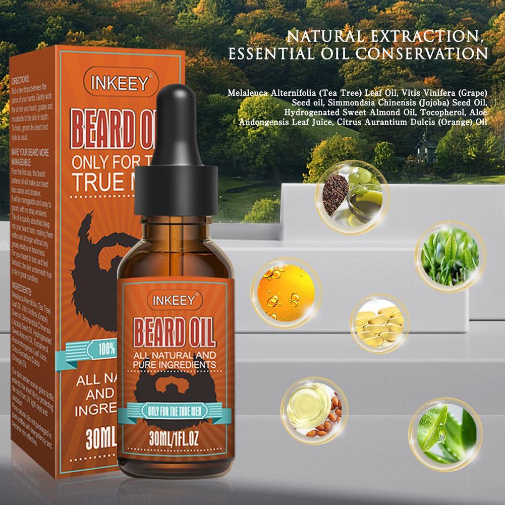 30ml Beard Growth Oil Serum Fo - Men'S Grooming Tonic 评论和价格