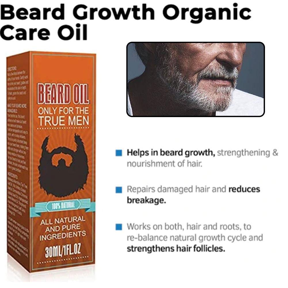 30ml Beard Growth Oil Serum Fo - Men'S Grooming Tonic 评论和价格
