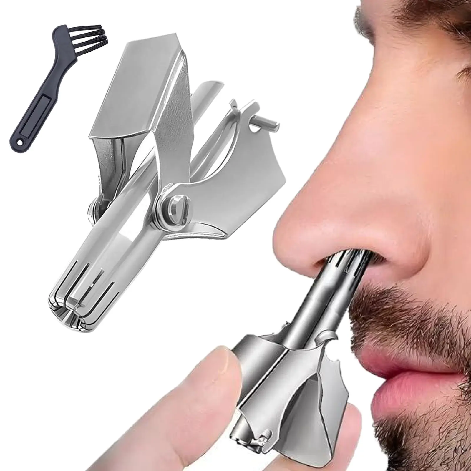 Manual Nose Hair Trimmer, Stai - Nose Hair Trimmer 评论和价格