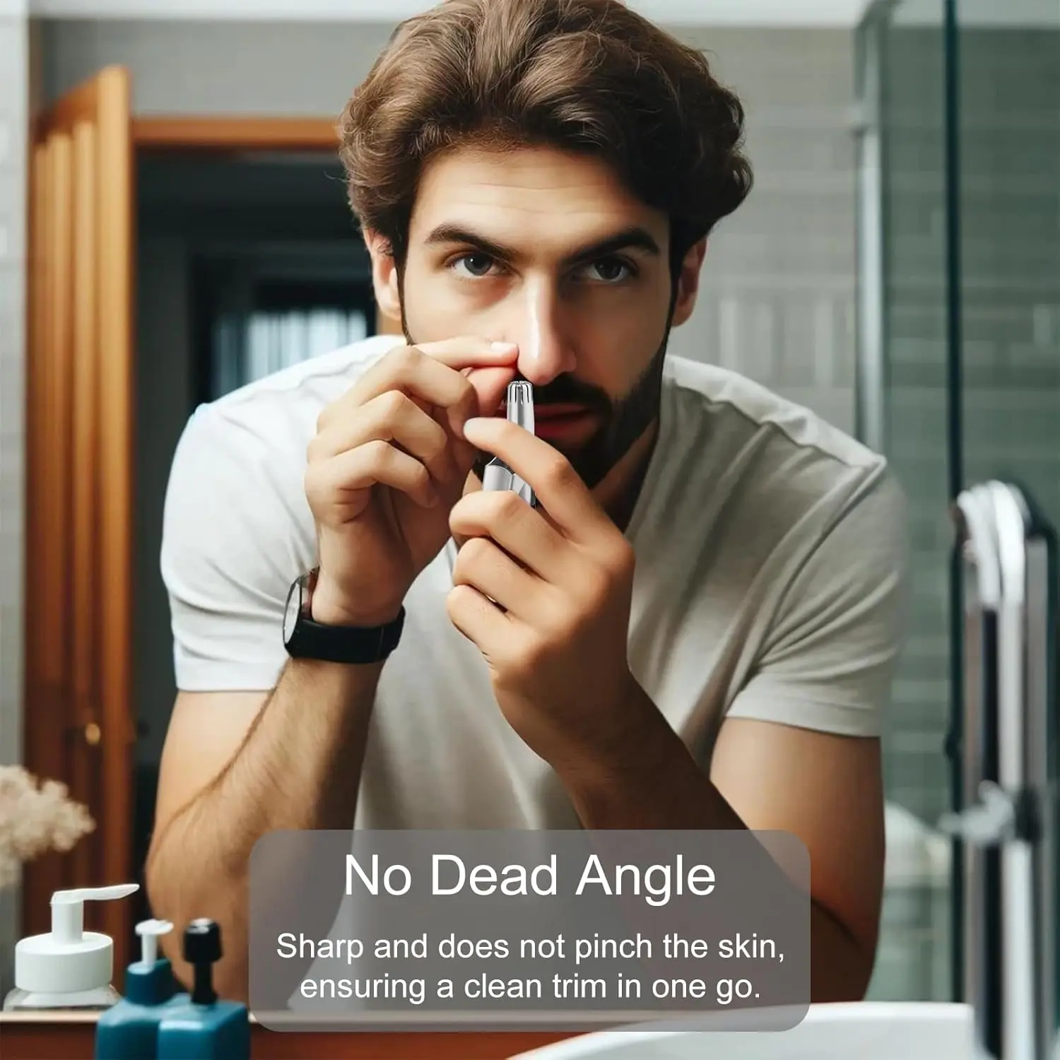Manual Nose Hair Trimmer, Stai - Nose Hair Trimmer 评论和价格