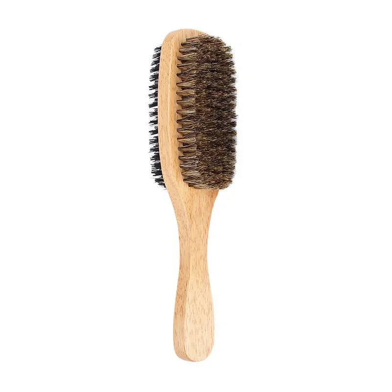 Beard Brush with Natural Woode - Men'S Grooming Essentials 评论和价格
