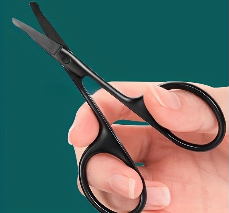 Nose Hair Scissors Stainless S - Nose Hair Trimmer 评论和价格