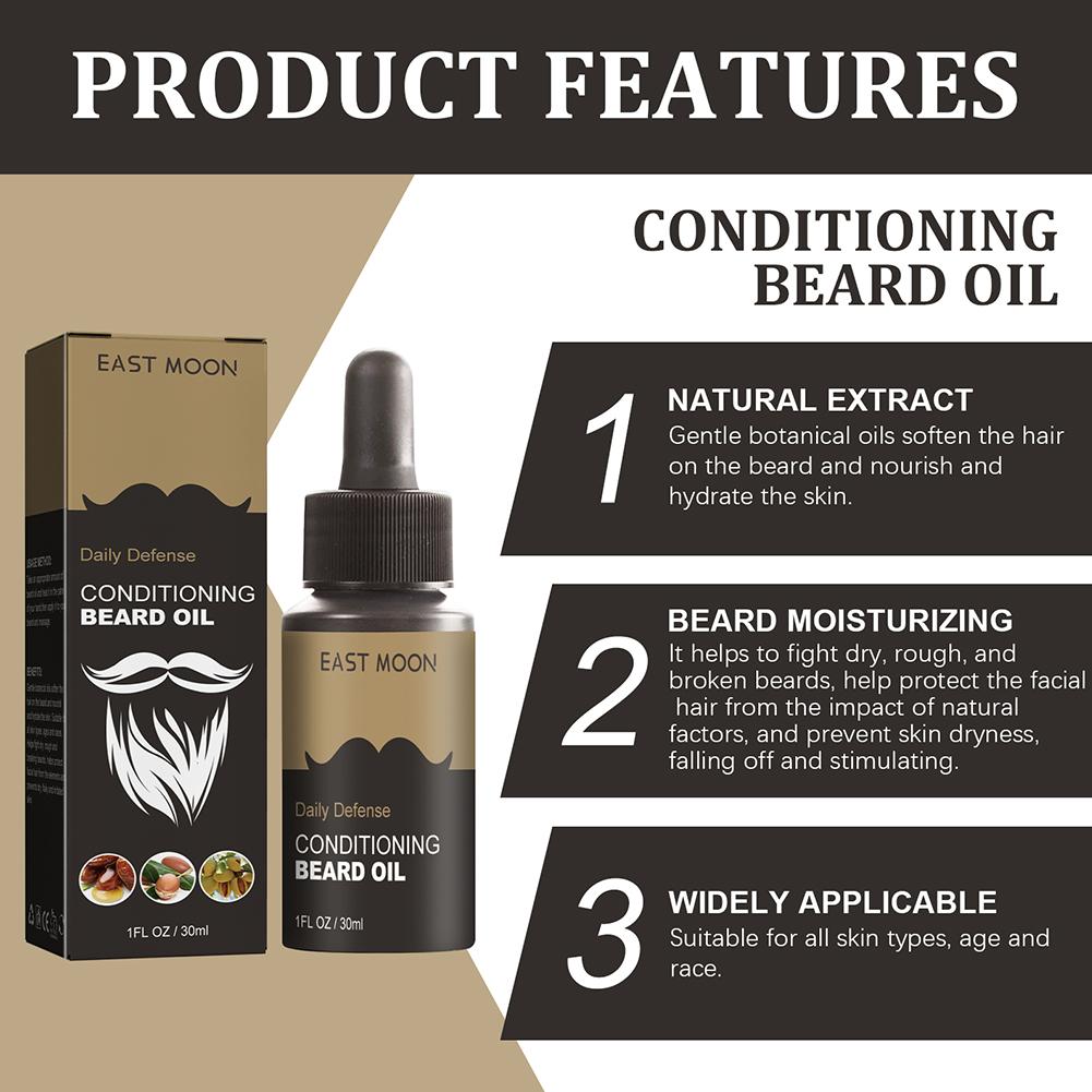 30ml Beard Growth Oil Serum Fo - Men'S Grooming Tonic 评论和价格