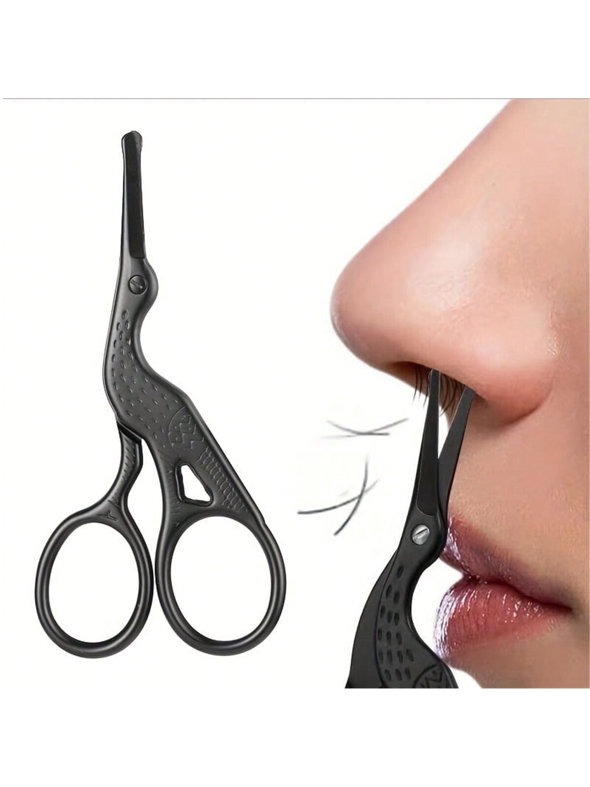 Nose Hair Scissors, Stainless  - Nose Hair Trimmer 评论和价格