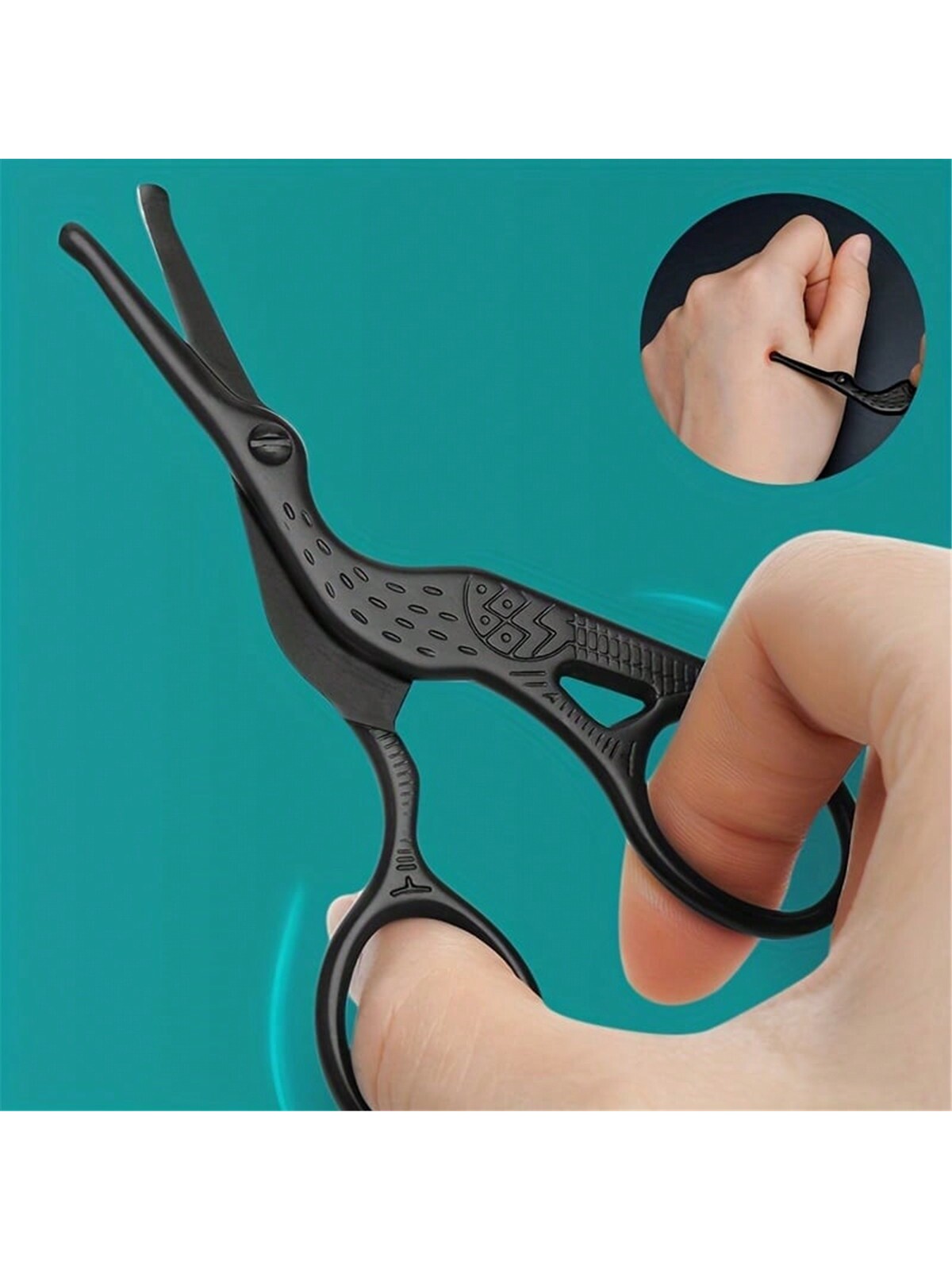 Nose Hair Scissors, Stainless  - Nose Hair Trimmer 评论和价格