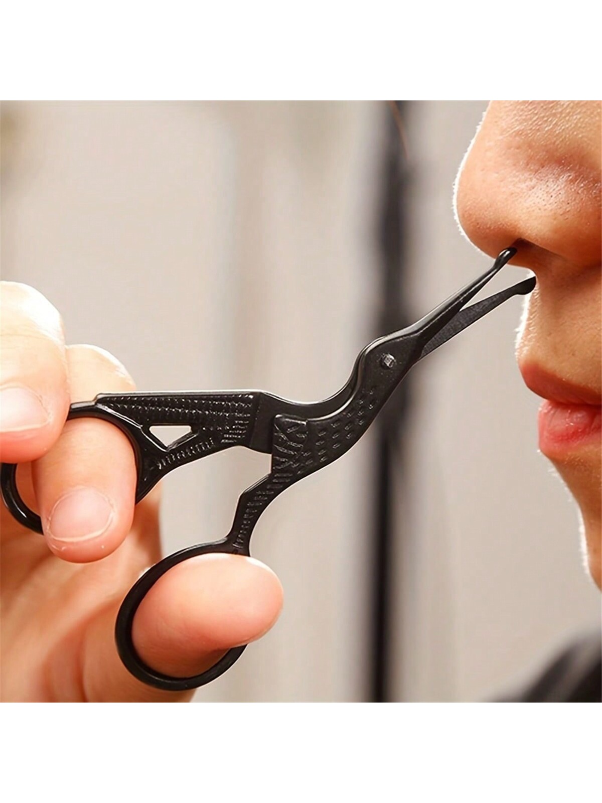Nose Hair Scissors, Stainless  - Nose Hair Trimmer 评论和价格