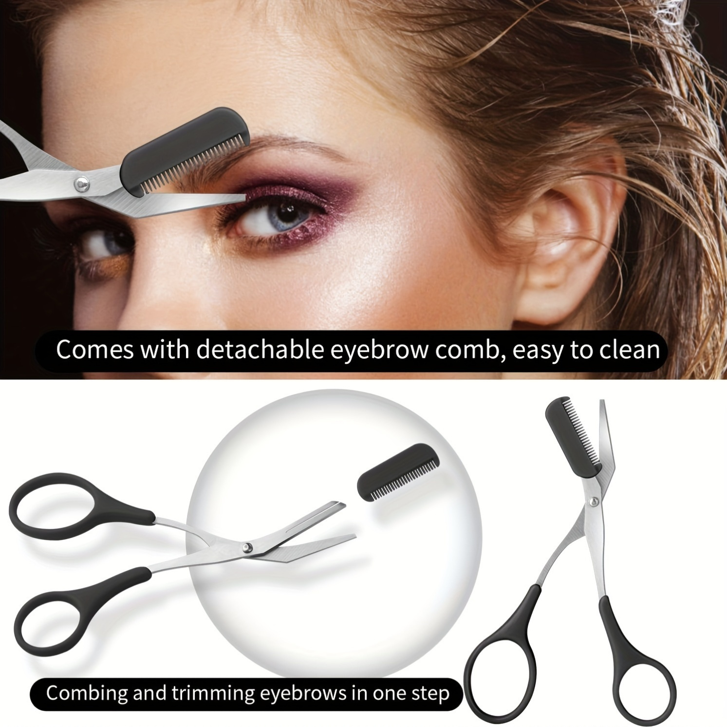 3pcs Set Eyebrow Kit For Women - Men'S Grooming Essentials 评论和价格